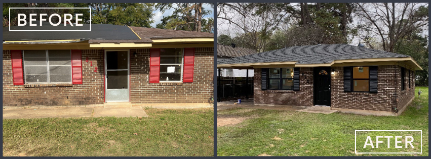 before and after banner-home exterior