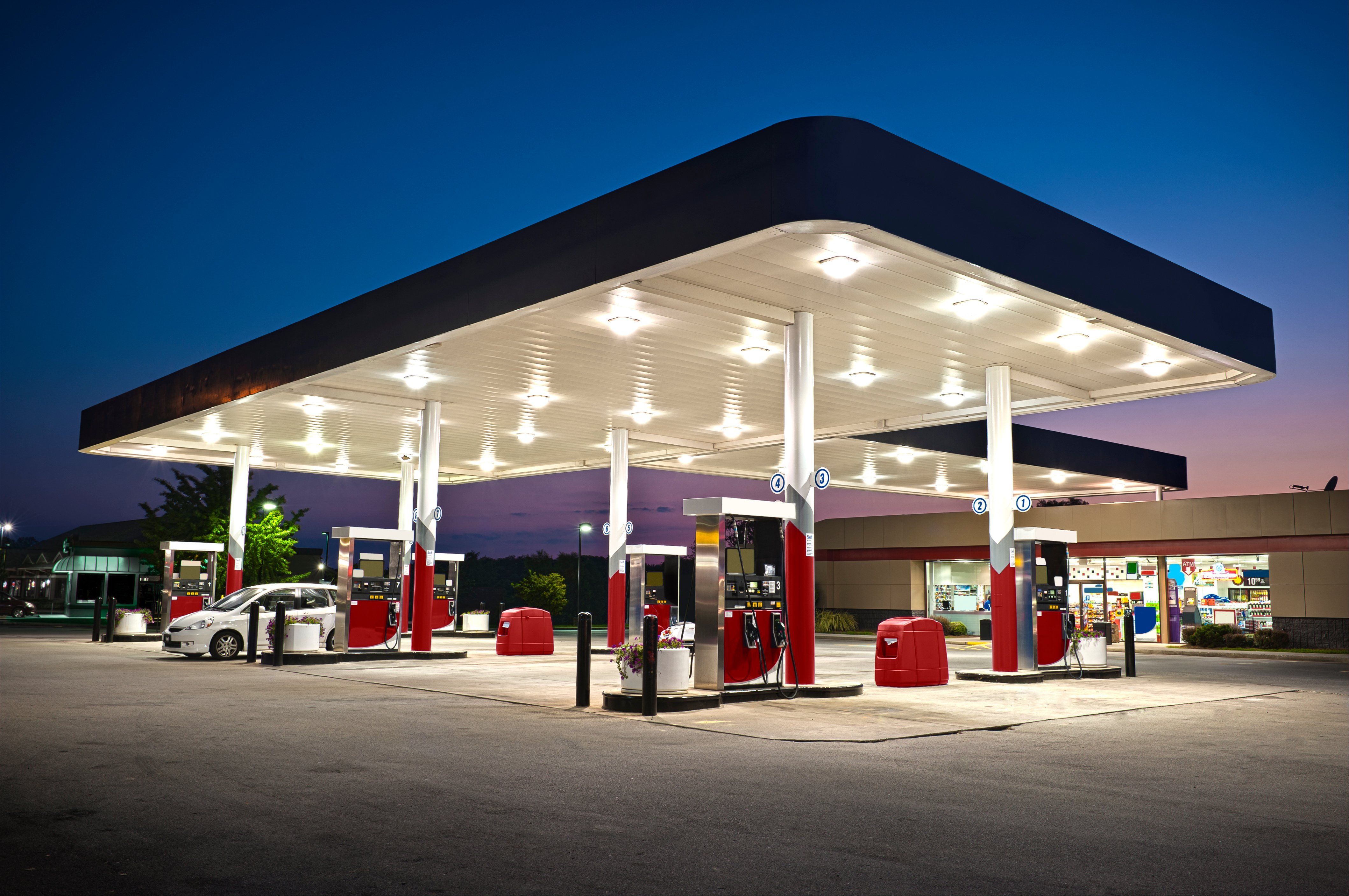 convenience store exterior