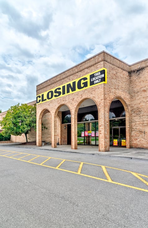 retail store closing